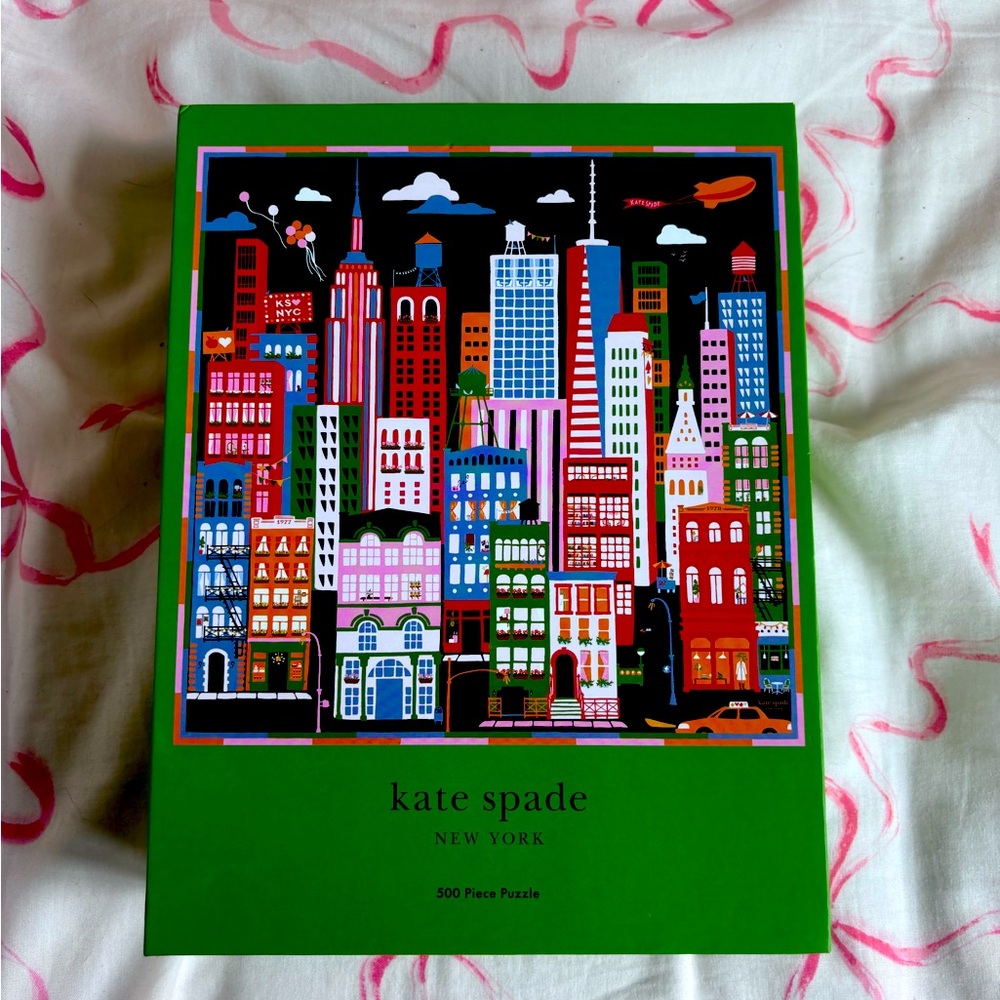 Kate Spade "The City That Never Sleeps" BRAND NEW 500 Piece Puzzle